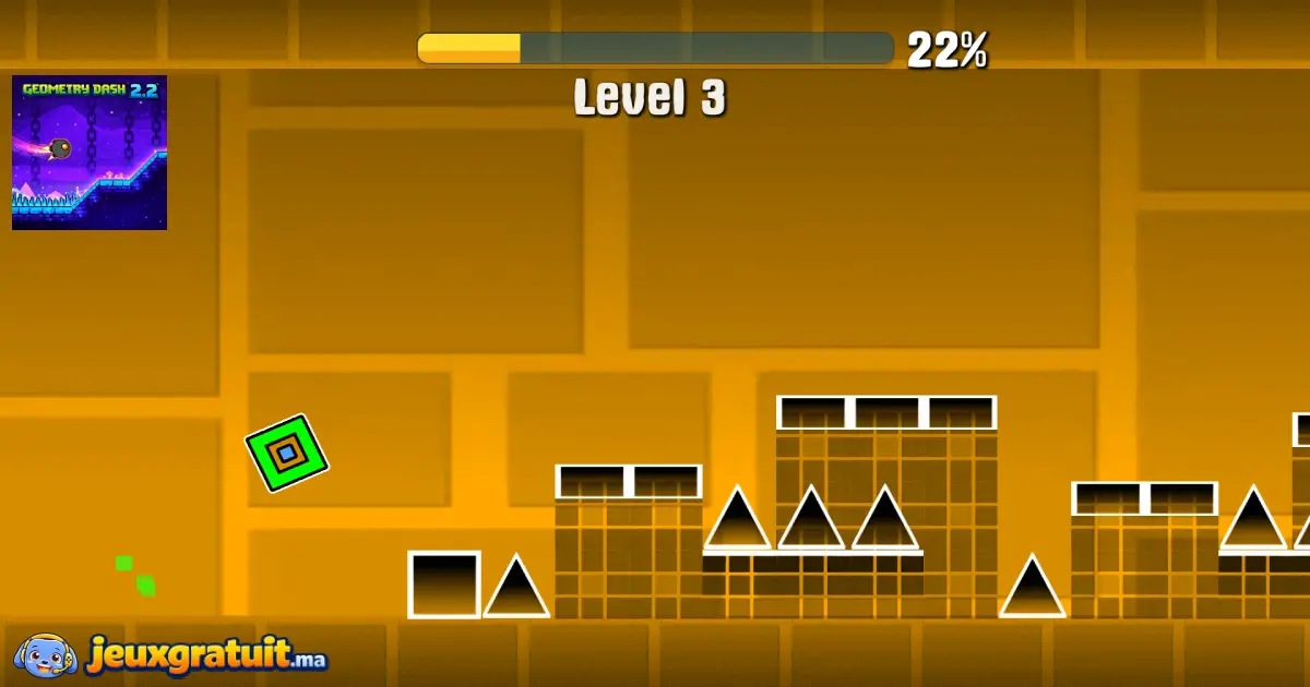 Geometry Dash 2.2 Gratuit en Ligne