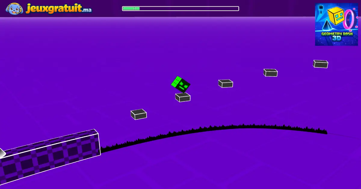 Geometry Dash 3D Gratuit en Ligne